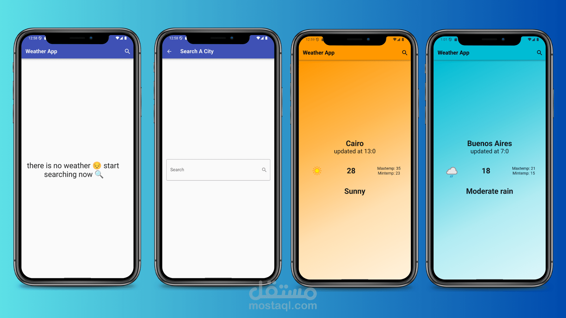 Real-time Weather Forecast App | Flutter