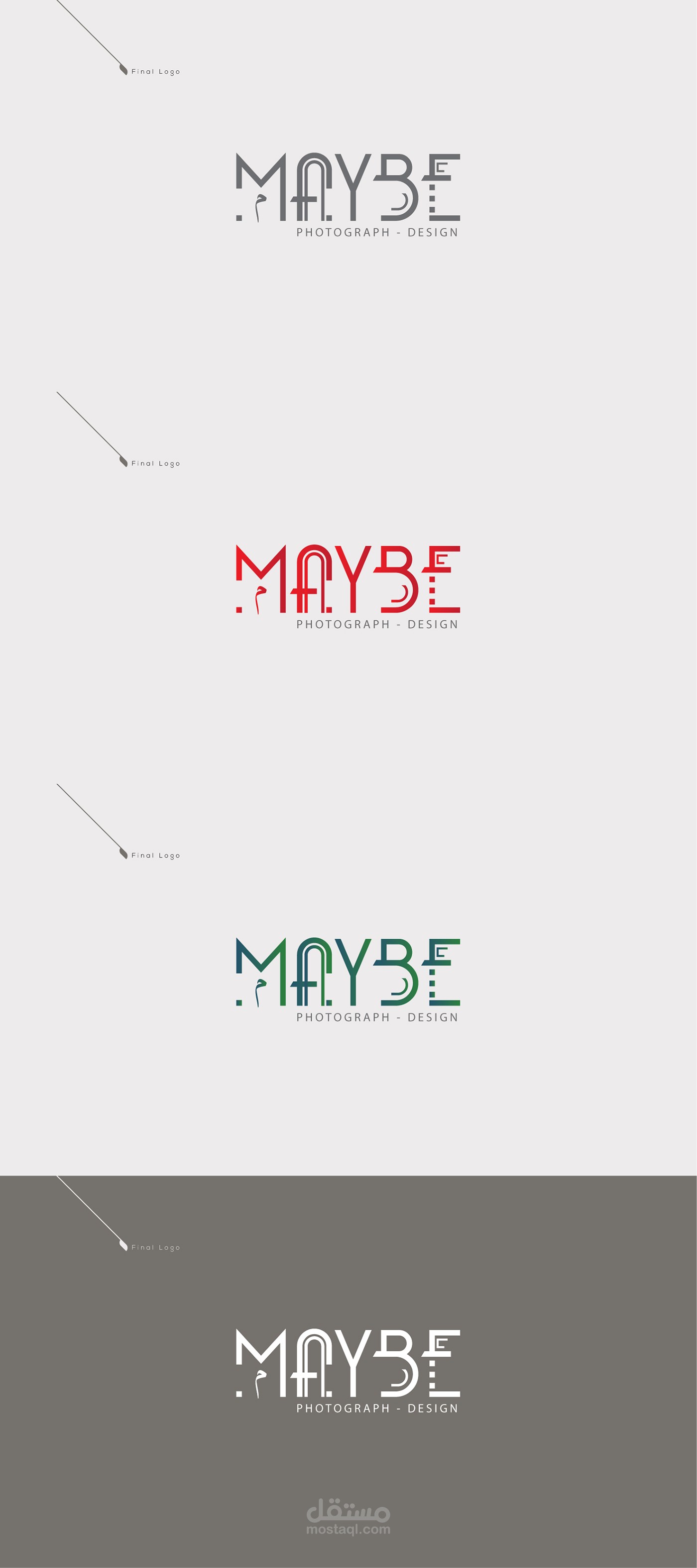 Logo - MAYBE - Photograph - design