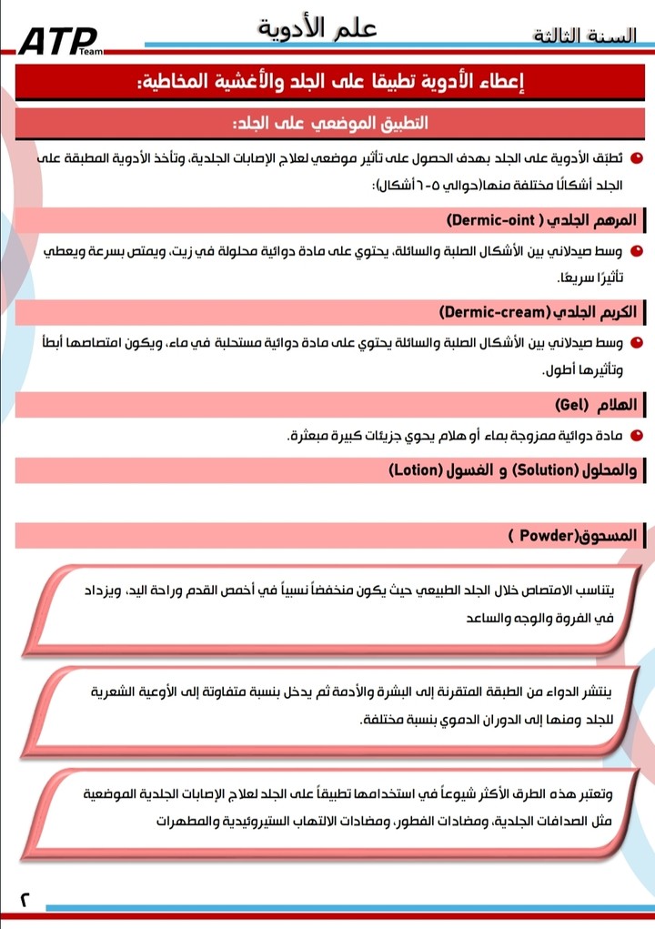 محاضرة من علم الادوية Pharmacology