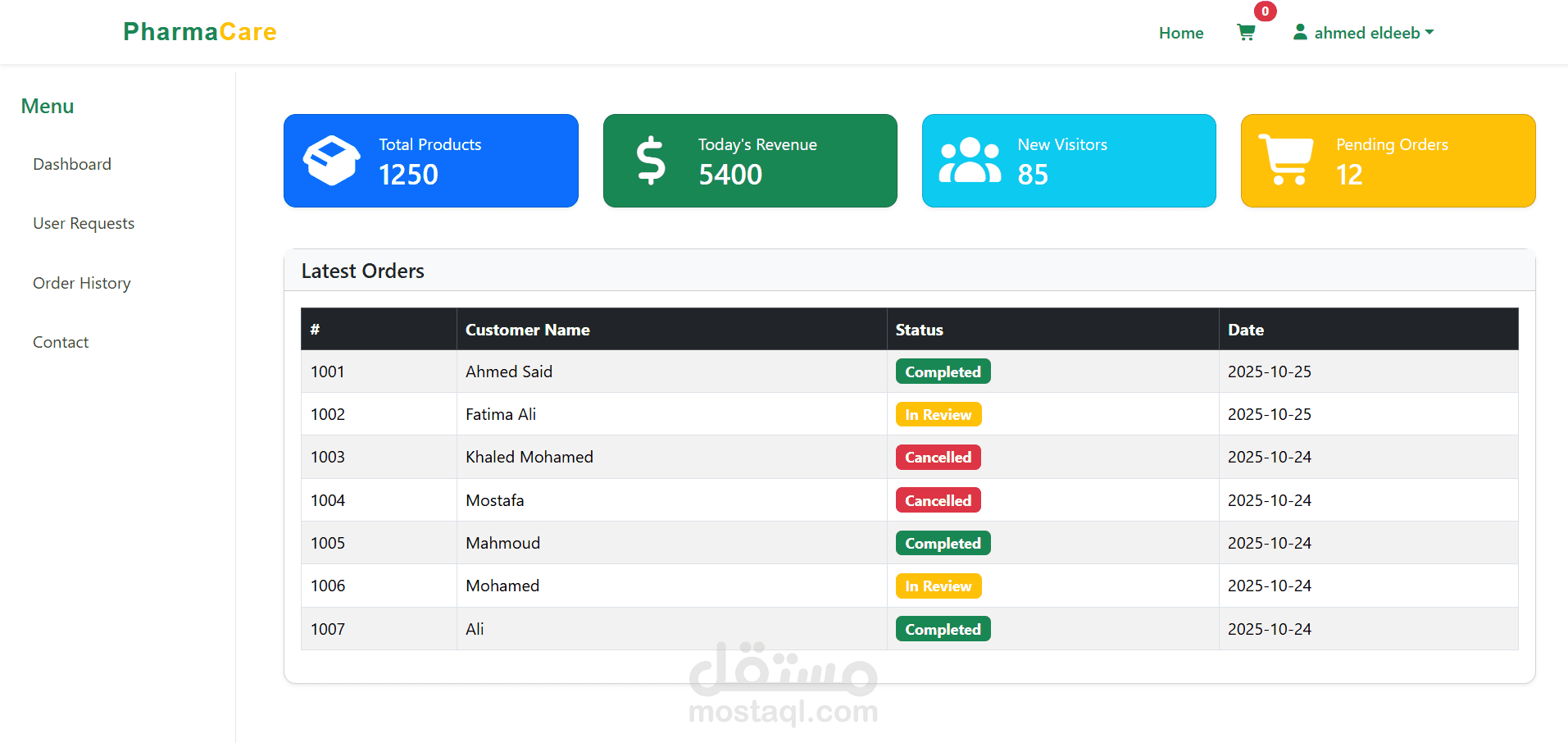 PharmaCare – Healthcare & Medication Search Web App (Angular)