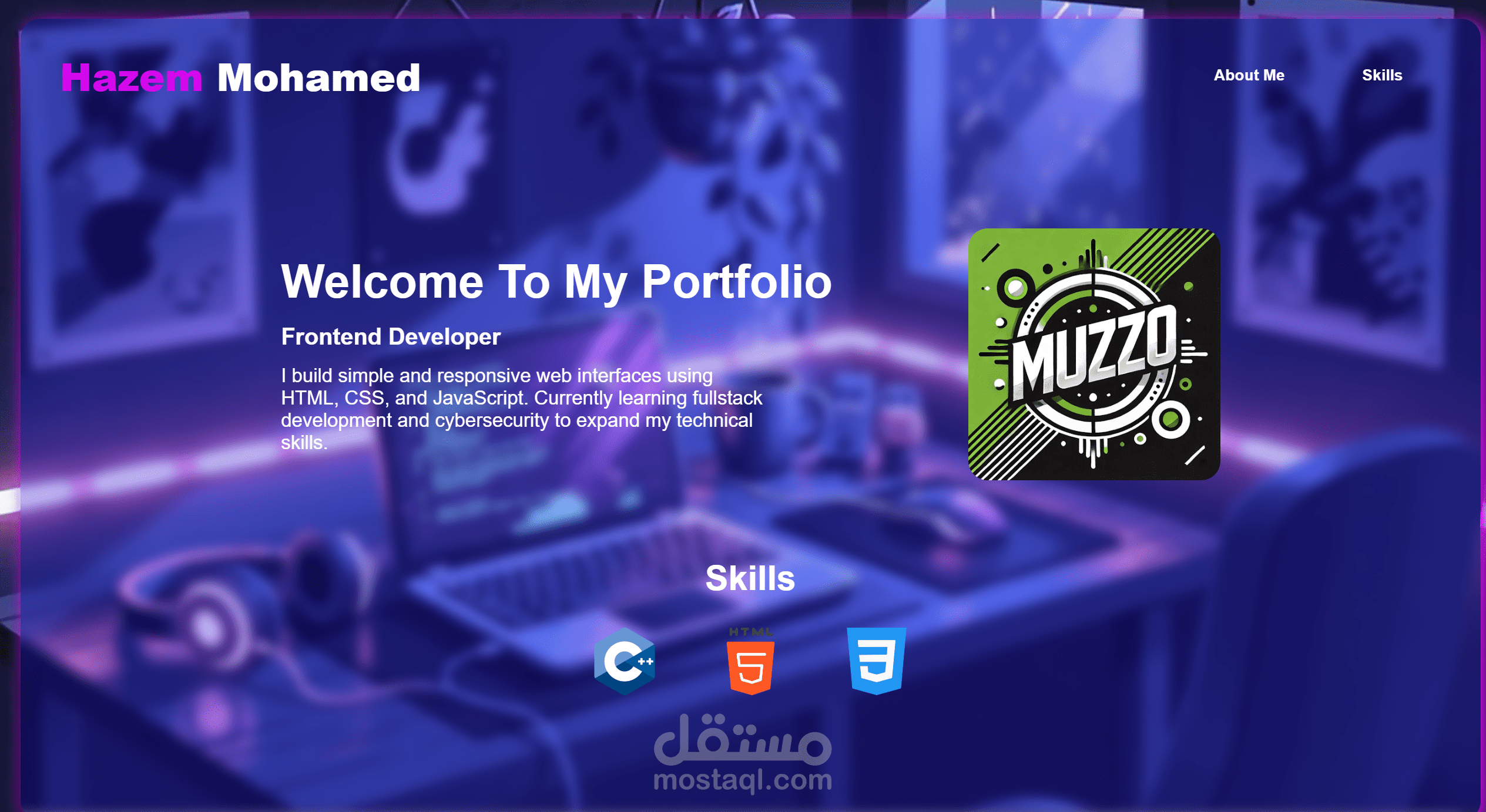 html+css basic portfolio
