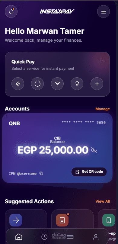 instapay redesign