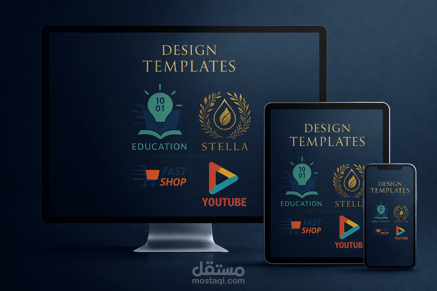 شعارات احترافية عملية