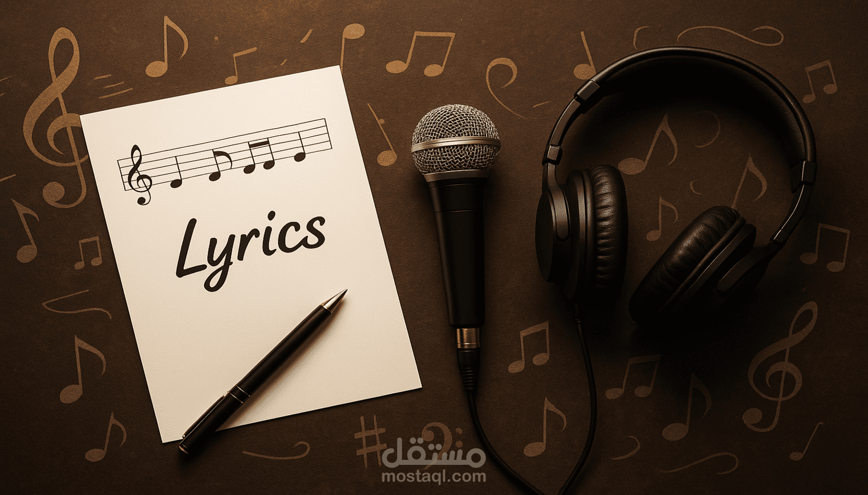 تاليف الاغاني والقصص القصيرة