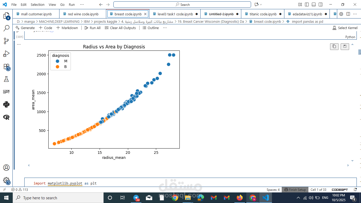 Breast Cancer Classification Project