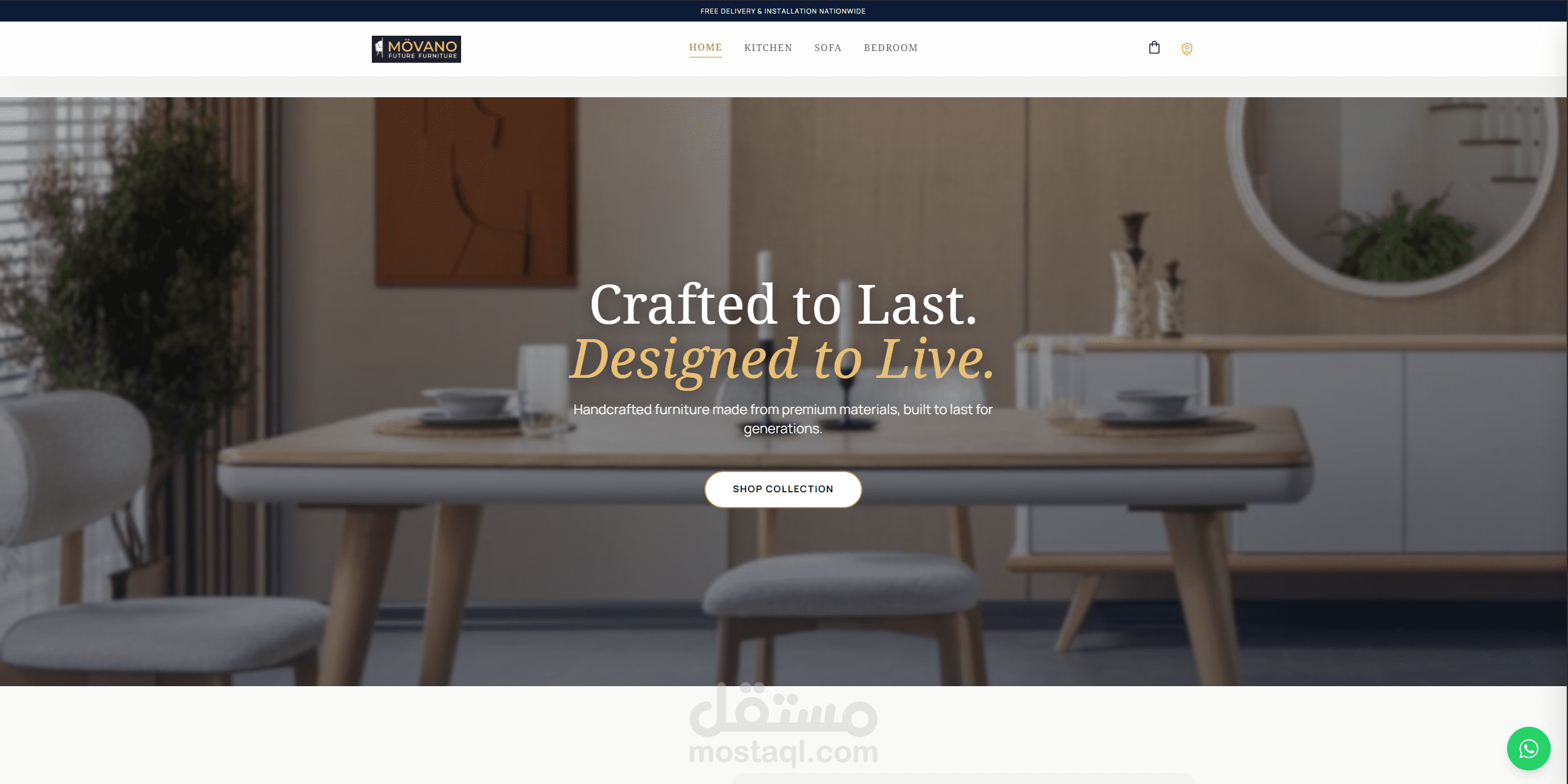 Full stack Furniture Website