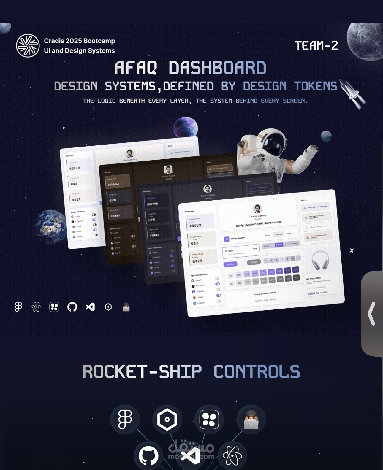 Afaq Dashboard Design System