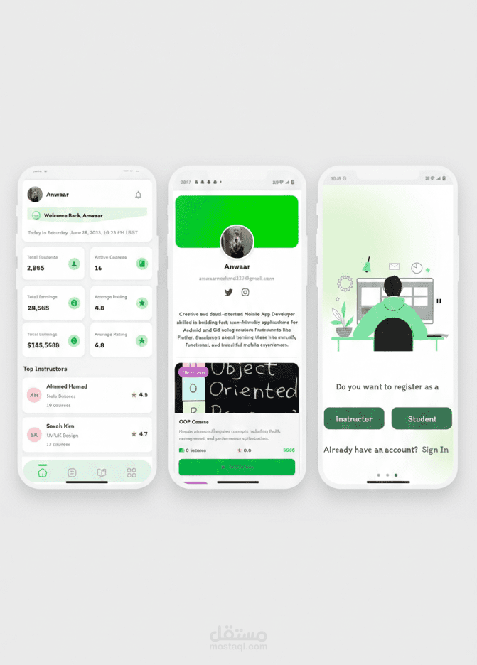 (Pick Up LMS-Learning Management System (Mobile-app