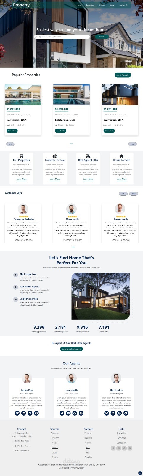 Web site for rent or buy homes