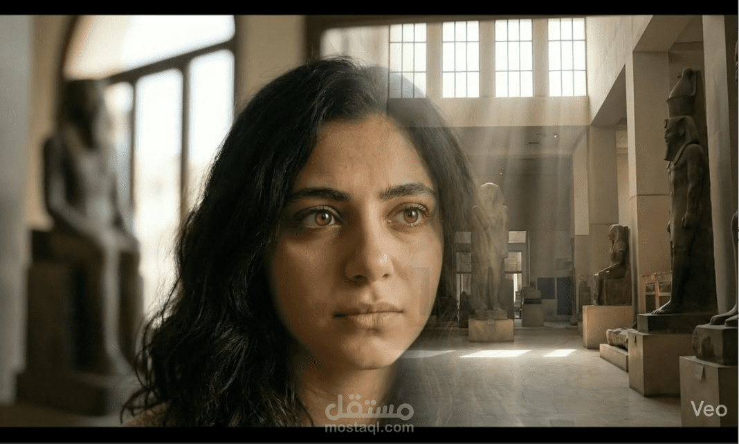 فيديو توعوي باستخدام AI لتعليم الشباب مدا اهمية تراث بلدنا