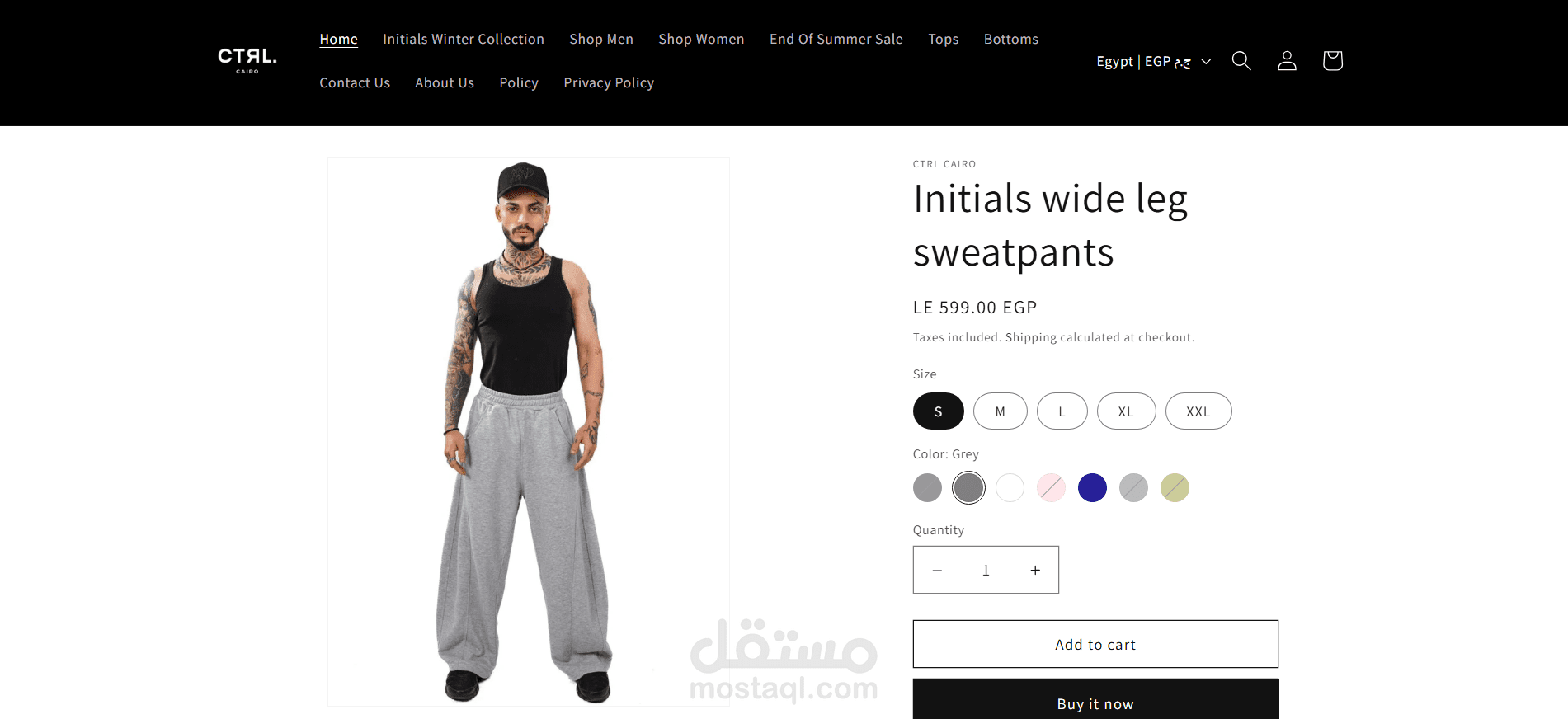 Ctrl (Clothes Store ) || متجر ملابس متكامل (شوبيفاى)