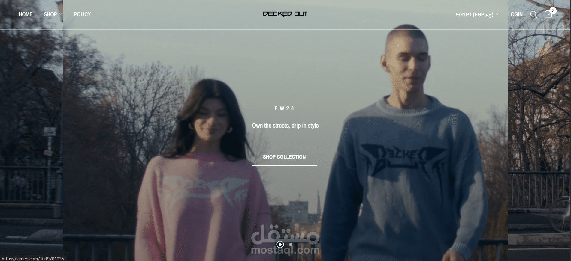 DeckedOut || متجر ملابس متكامل shopify
