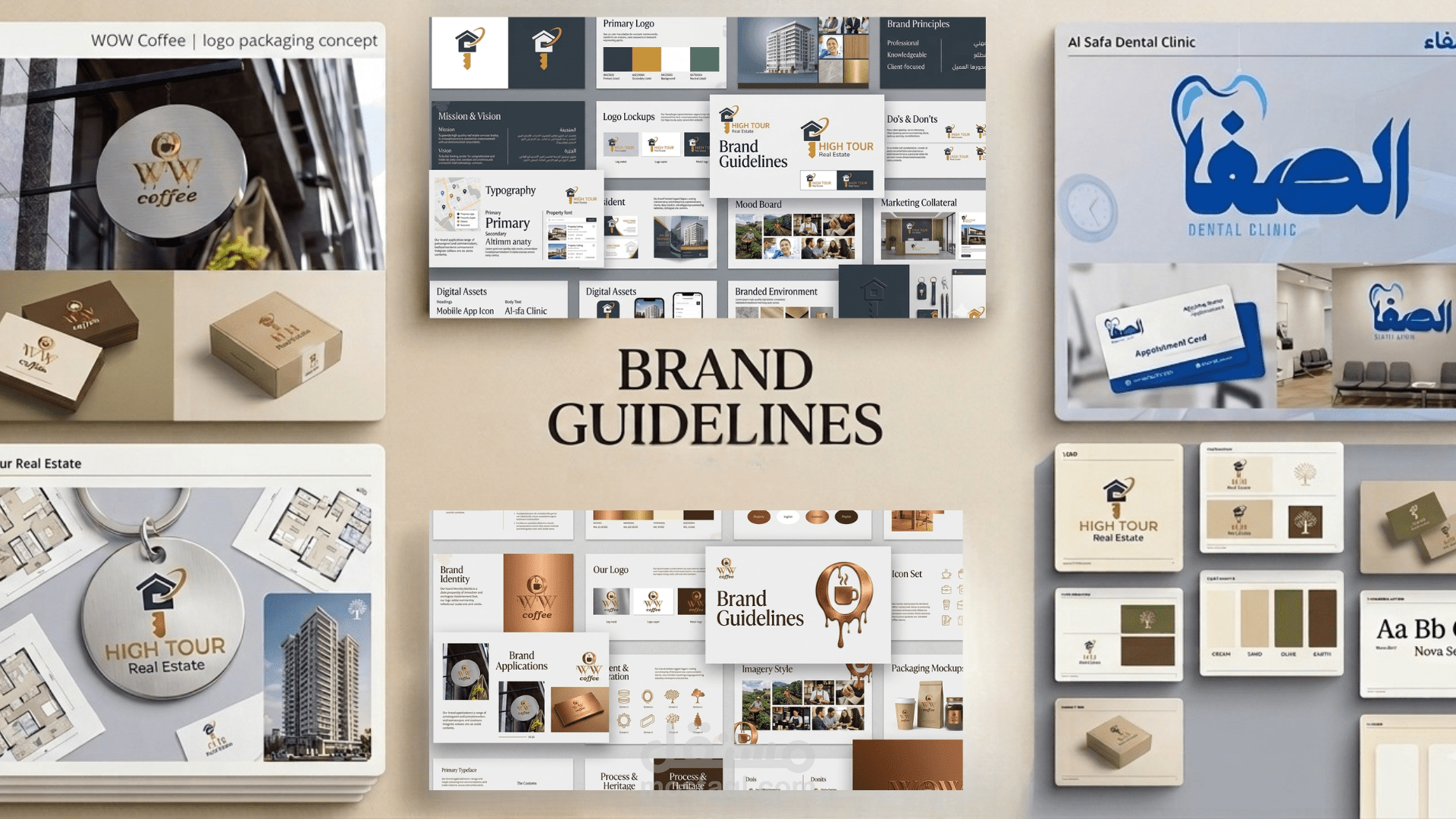 تصميم دليل الهوية البصرية | Brand Guidelines