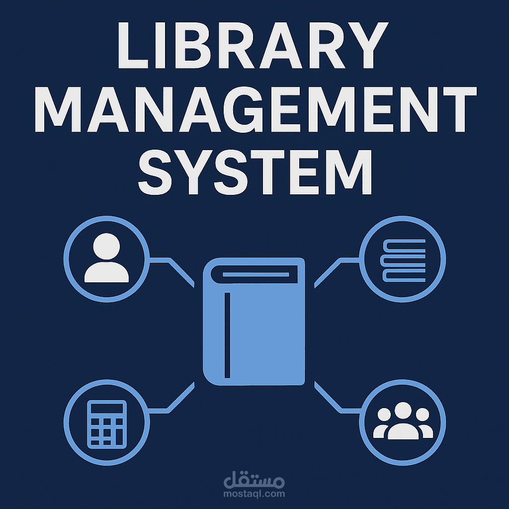 ظام إدارة المكتبة باستخدام تصميم قواعد البيانات والتحكم في الوصول
