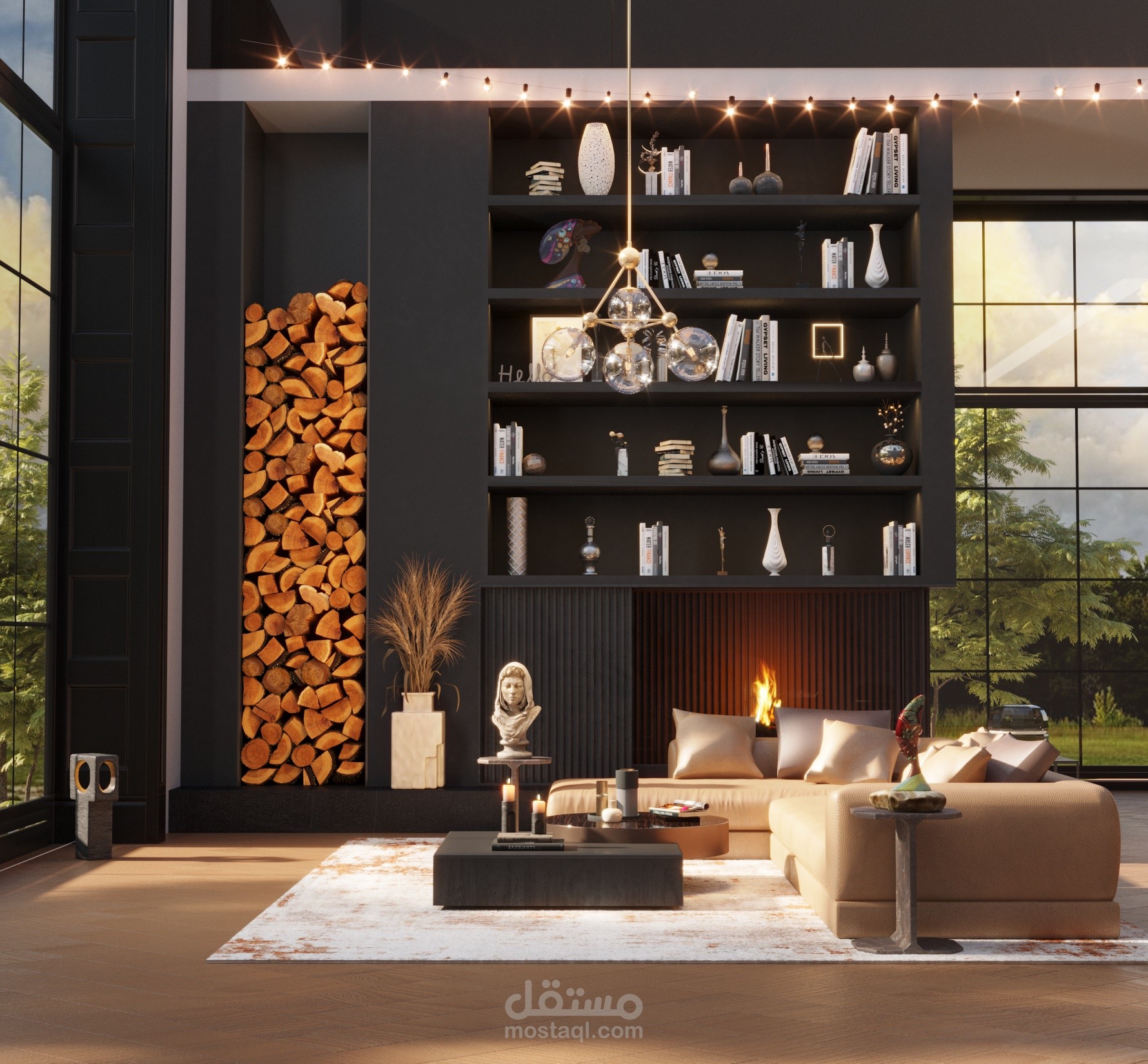 ستايل صناعي حديث