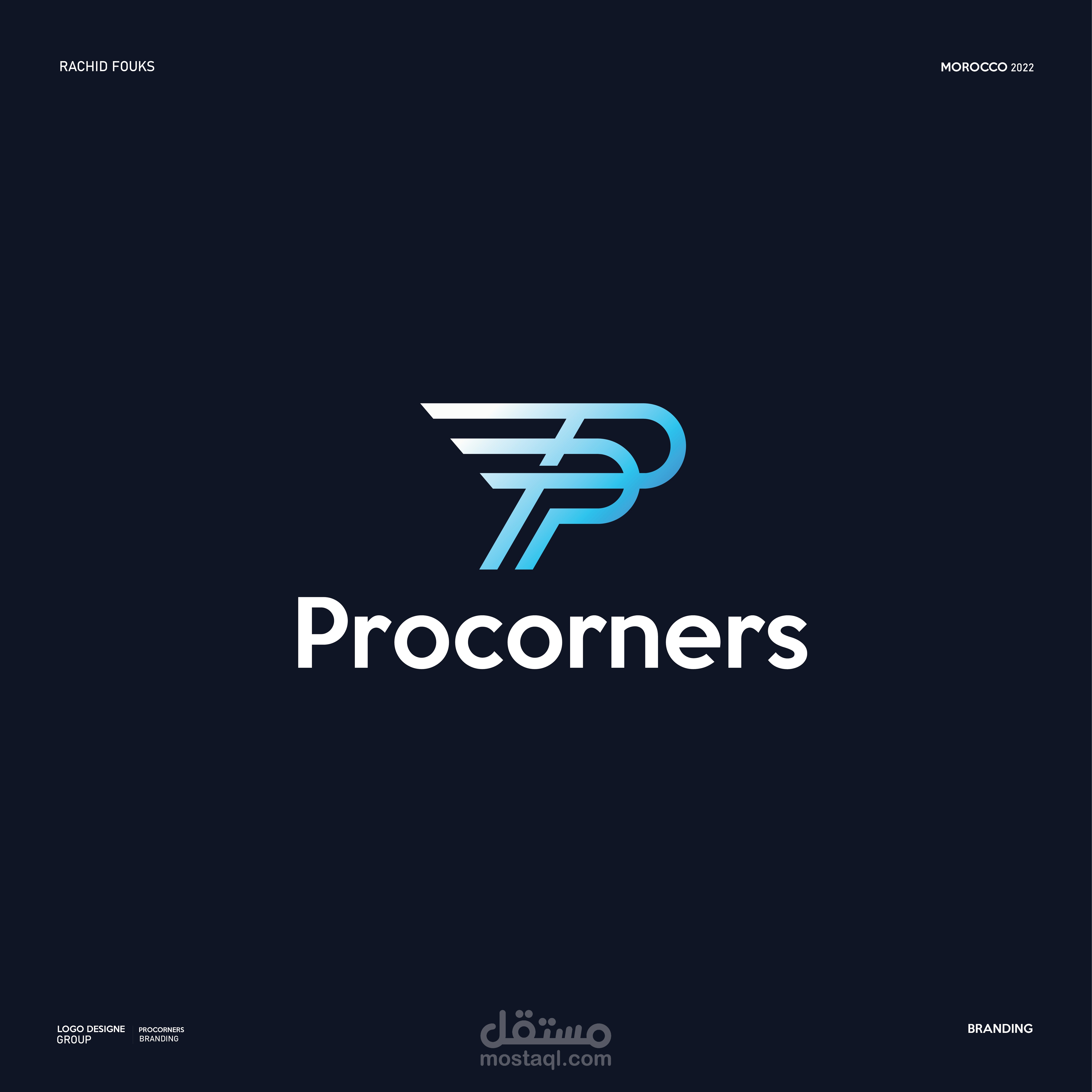 تصميم هوية تجارية لشركة بجميع عناصرها