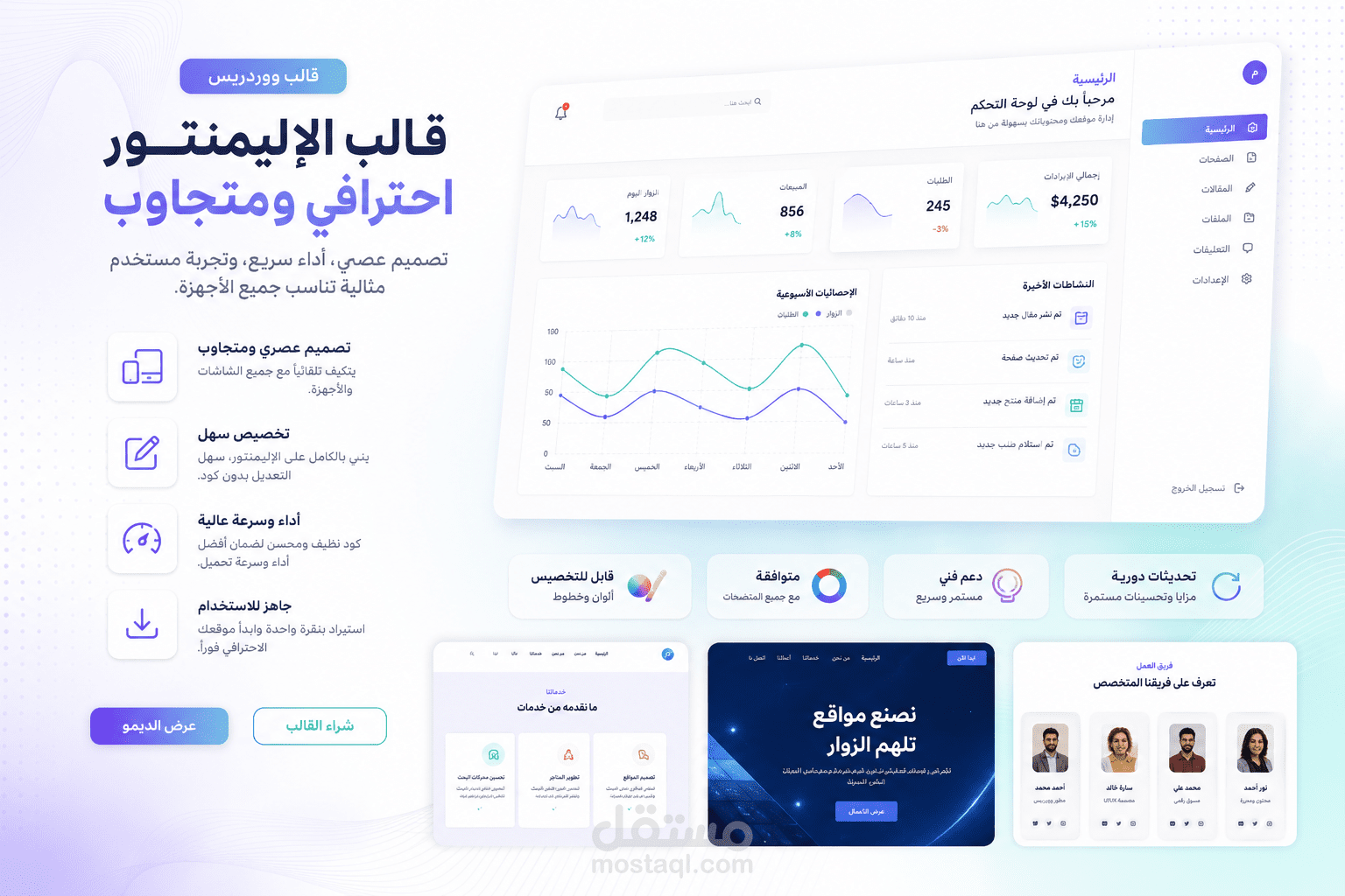 لوحة تحكم لمتابعة استقرار الأنظمة والواجهات البرمجية