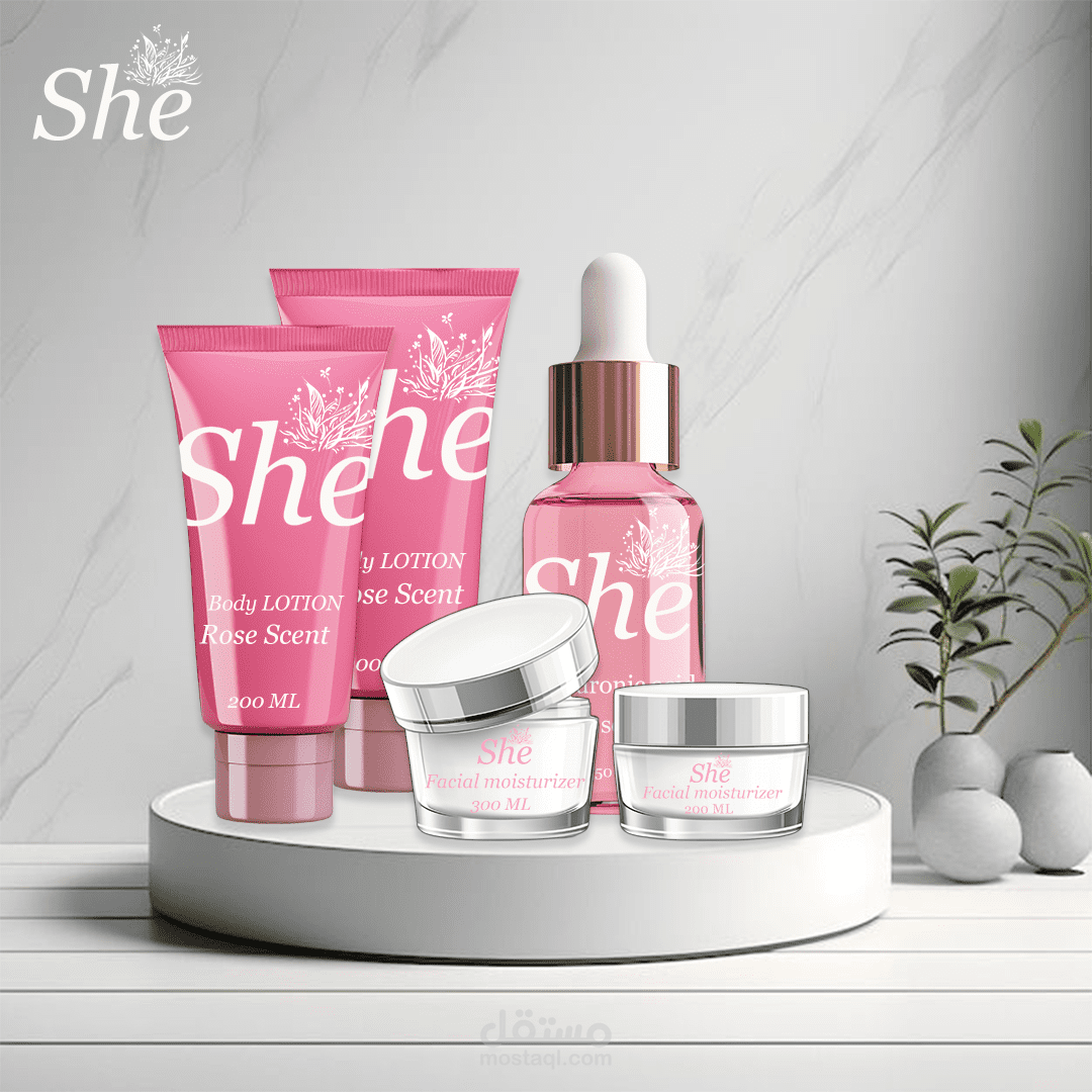 تصميم سوشيال ميديا لعرض منتجات شركة She