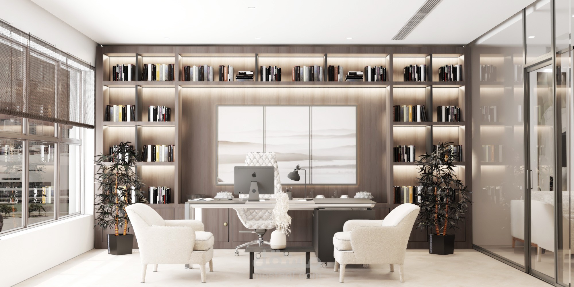 تصميم داخلي لمكتب