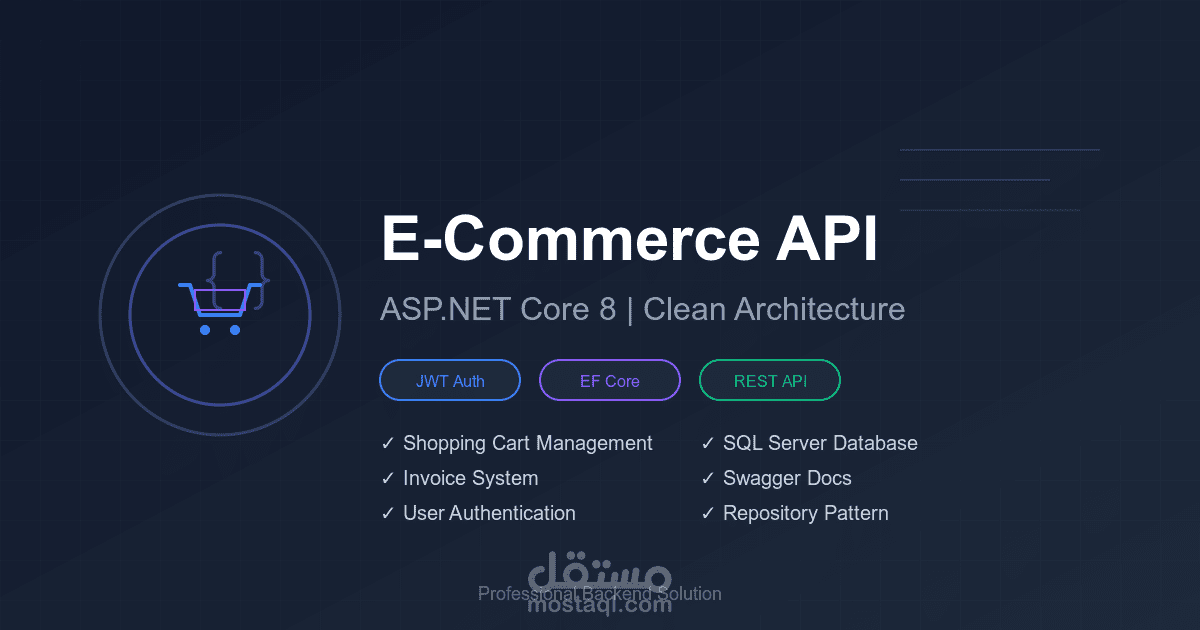 Complete E-Commerce REST API - ASP.NET Core