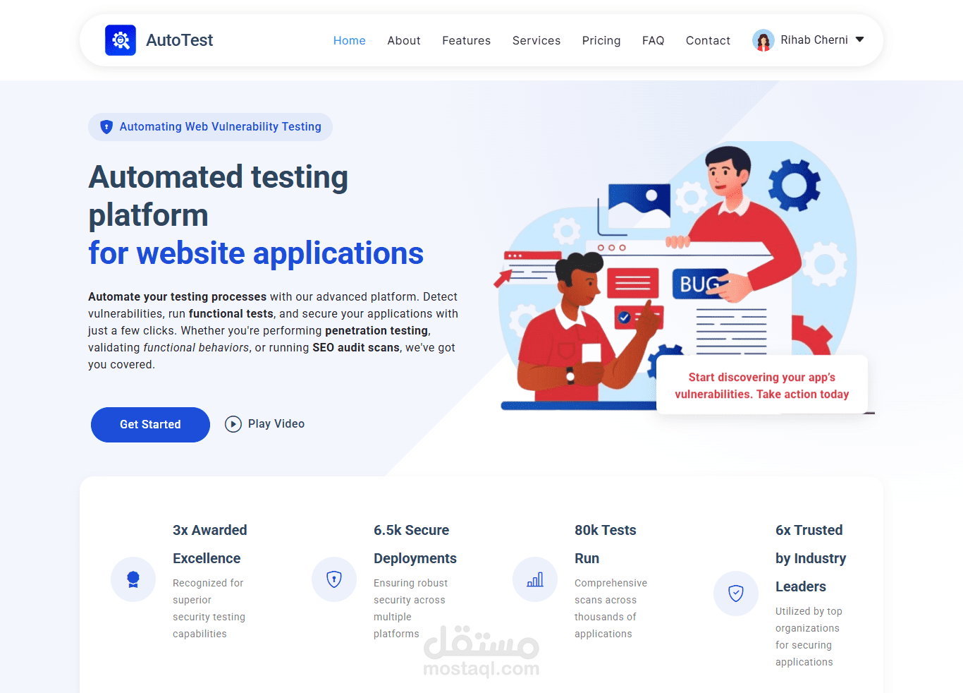 AutoTest – منصة أتمتة اختبارات الويب