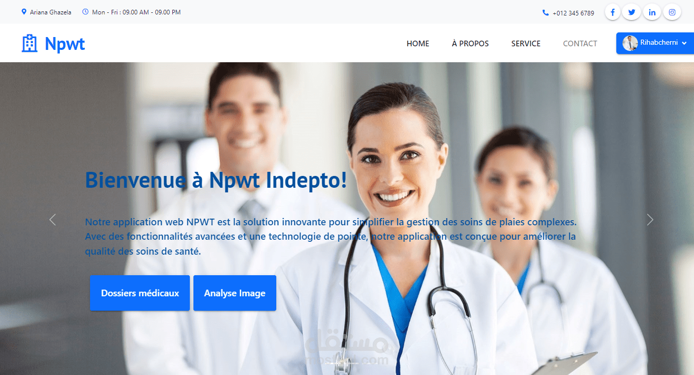 NPWT – تطبيق ذكي لإدارة الرعاية الصحية بالضغط السلبي