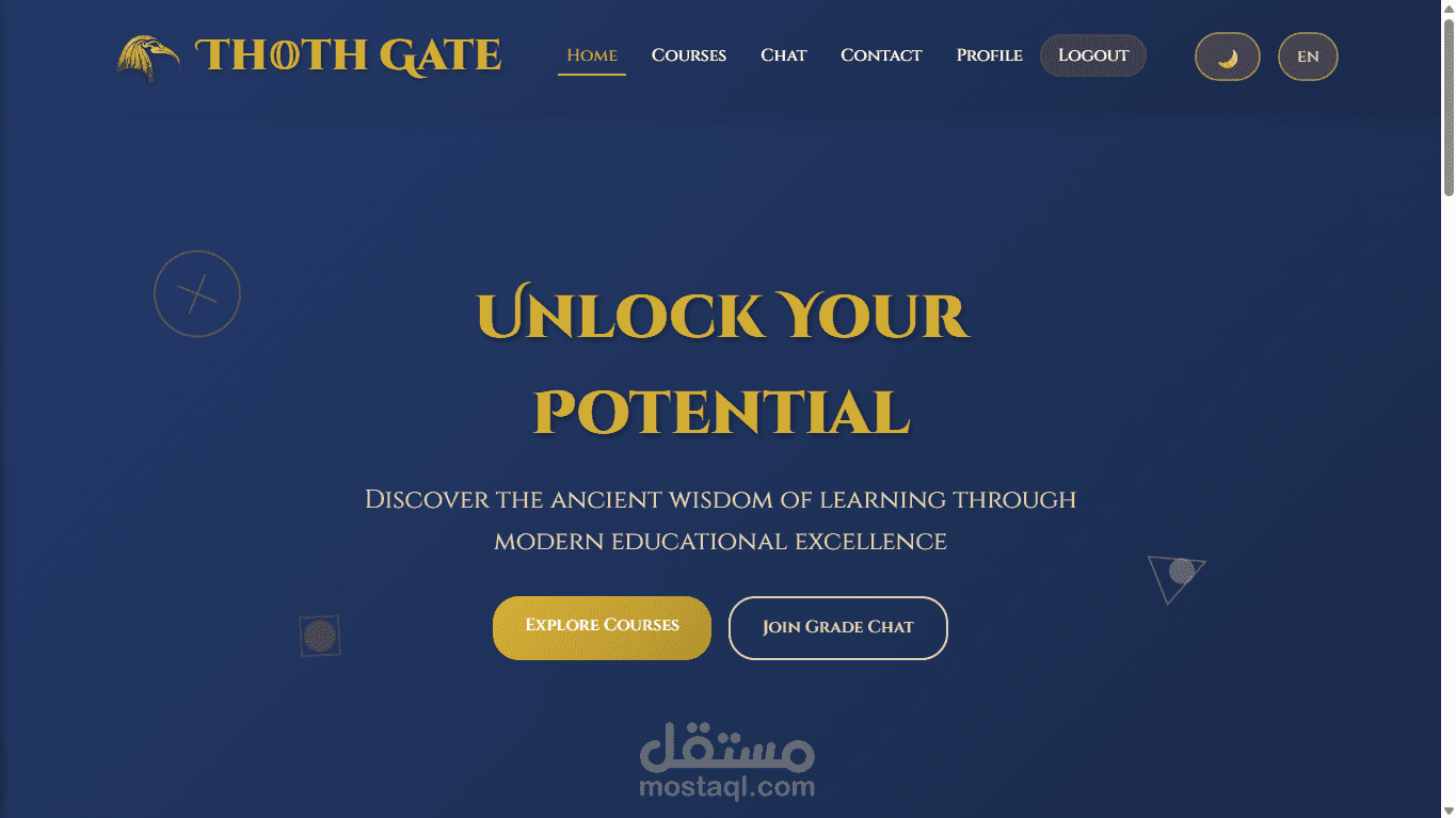 Thoth Gate - learning management system
