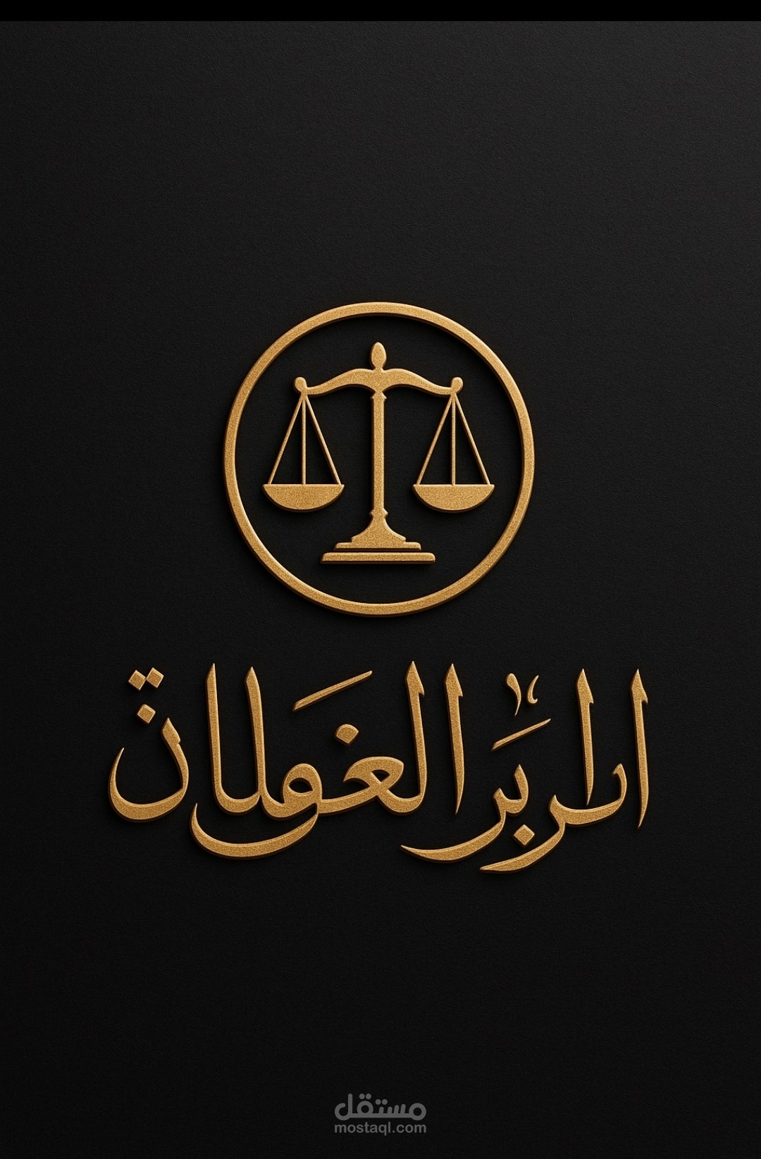 لوجو شعار لمكتب محاماه