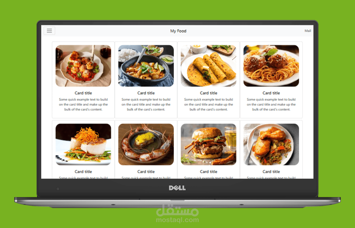 Chef Landing Page