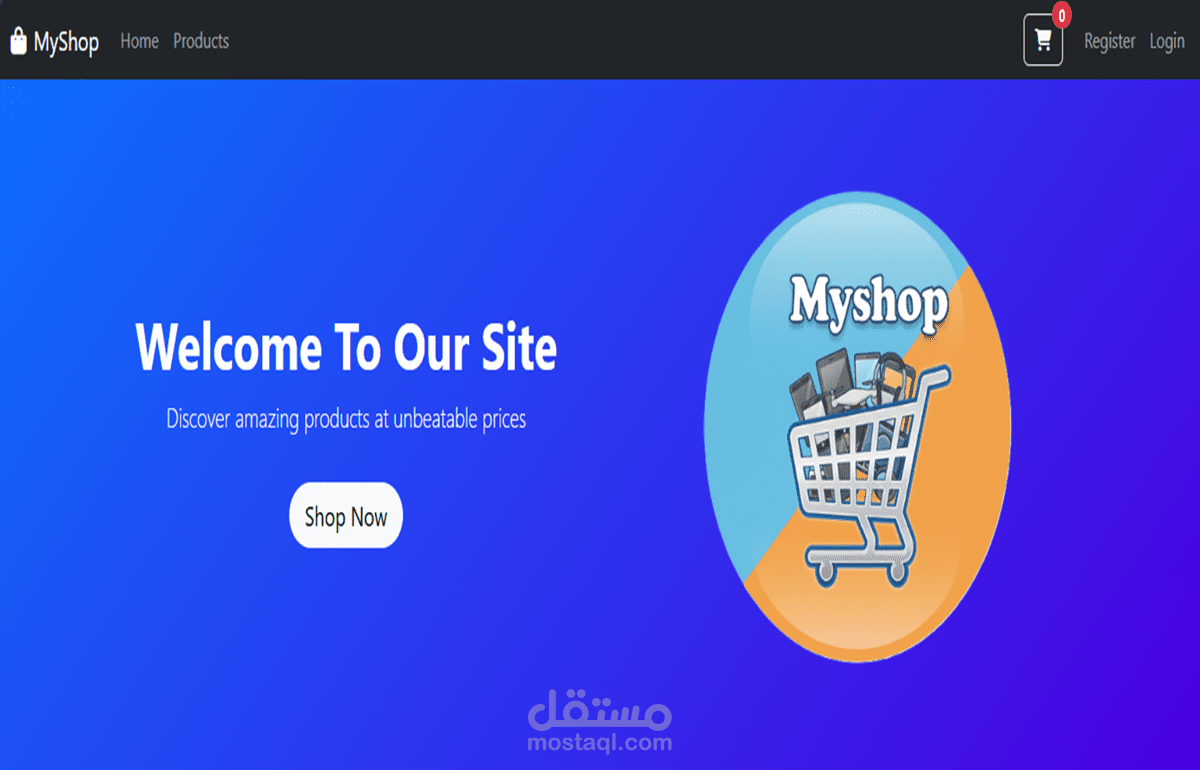 منصّة متجر إلكتروني متكاملة باستخدام ASP.NET Core MVC بتصميم متعدد الطبقات (NTier Architecture)