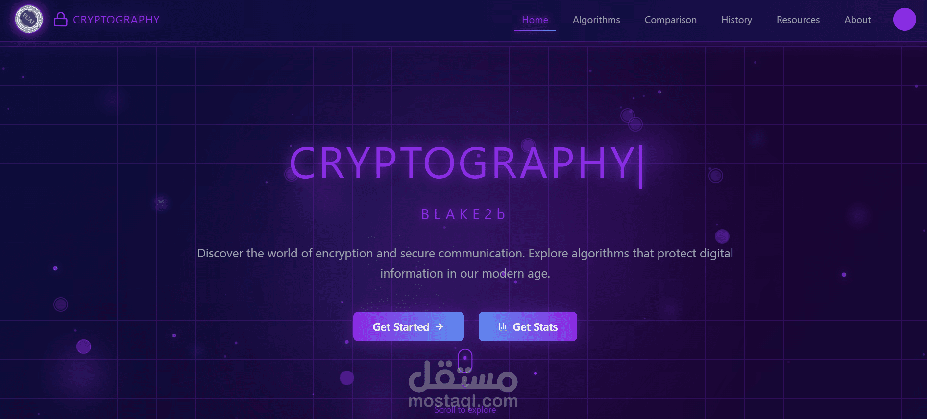 مشروع Cryptography