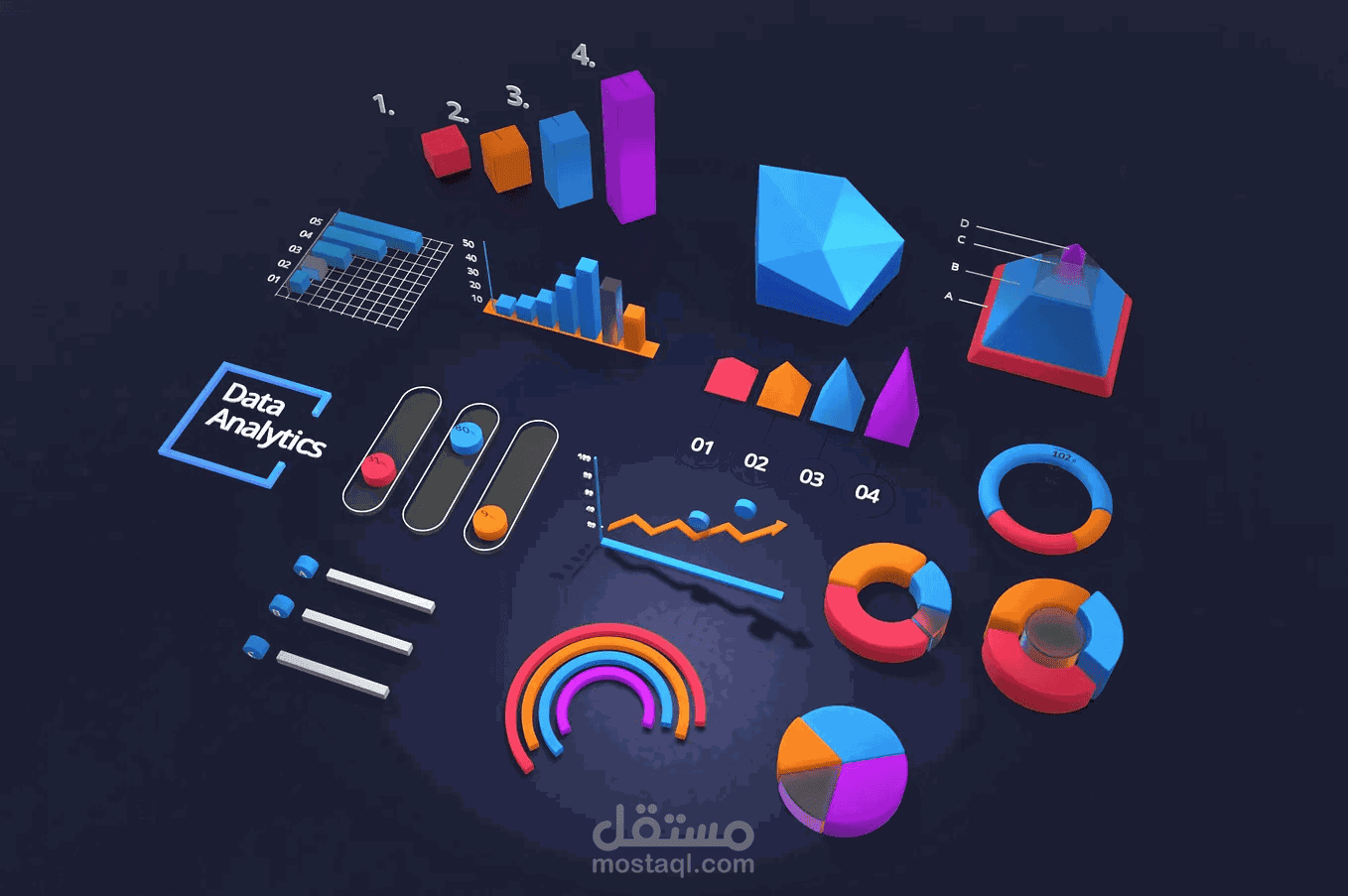 تصميم داشبورد بإستخدام Power BI