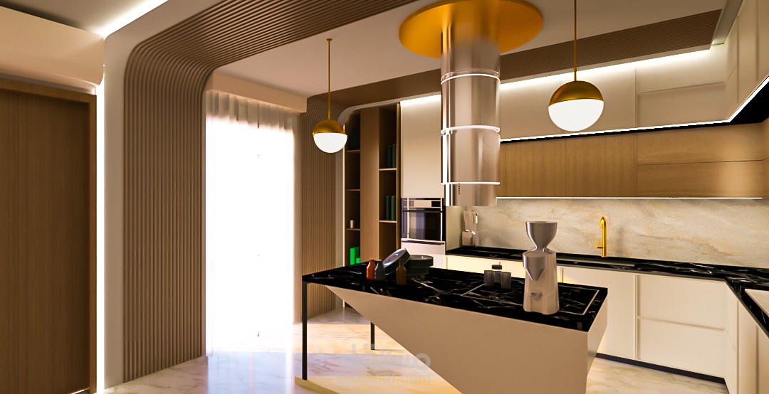 تصميم داخلي لمطبخ