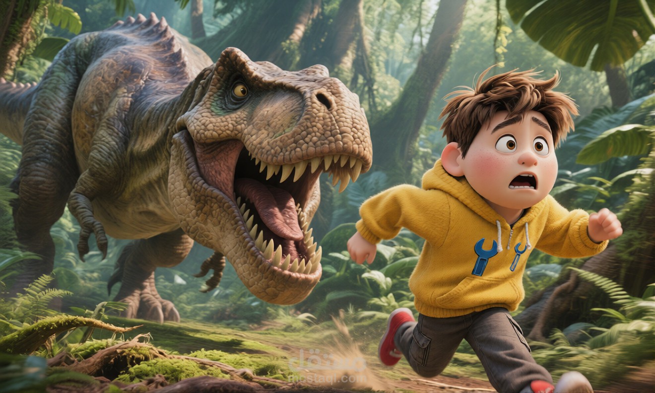 صناعة فيديو أنميشن (Pixar Style) لعميل - دمج الفن البصري مع الذكاء الاصطناعي