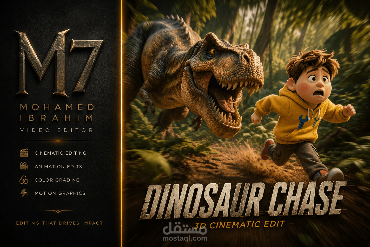 صناعة فيديو أنميشن (Pixar Style) لعميل - دمج الفن البصري مع الذكاء الاصطناعي