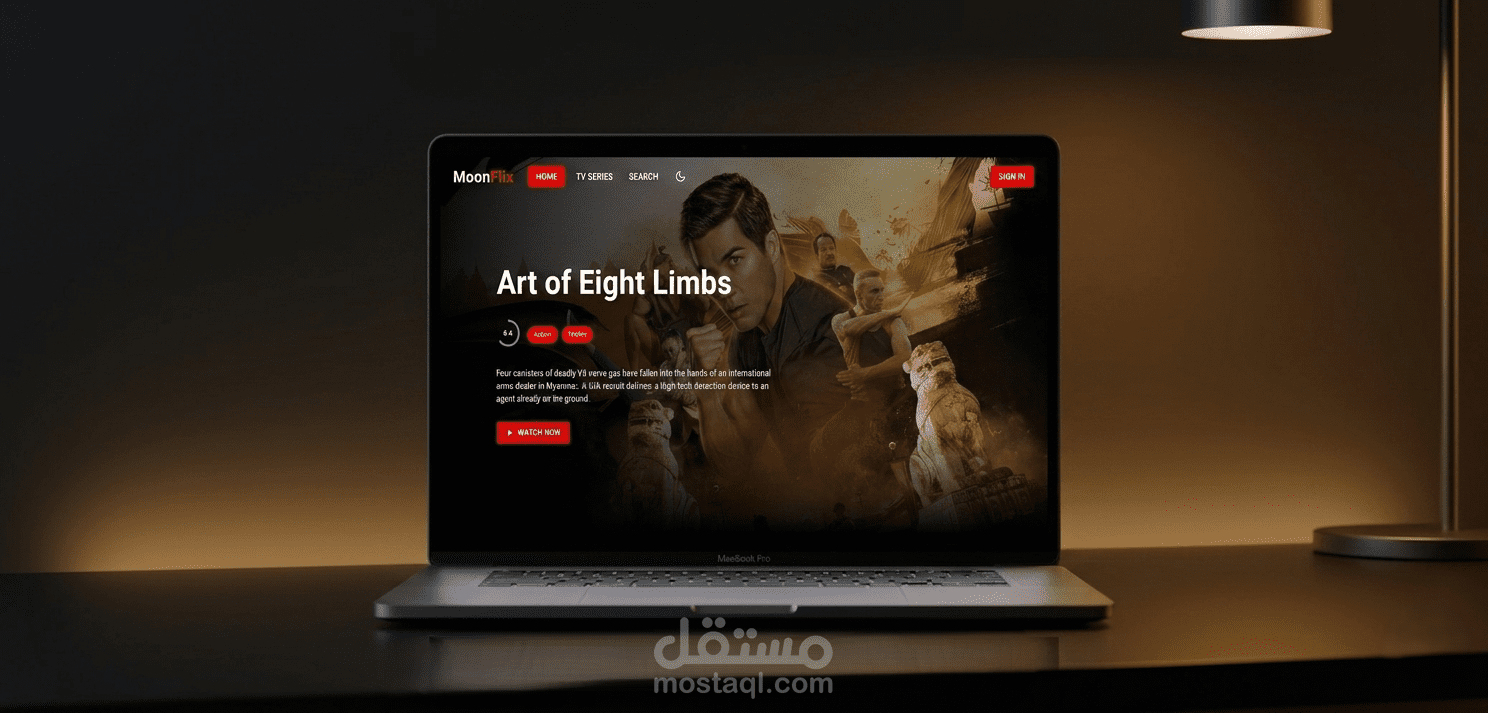Moonflix  |  Movies and series platform to entertainment and streams the best programs