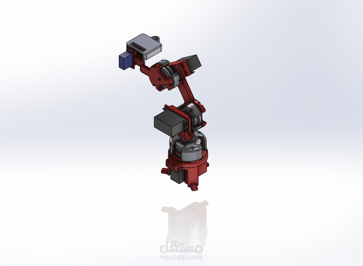 روبوت ذو ثلاث درجات من الحركة