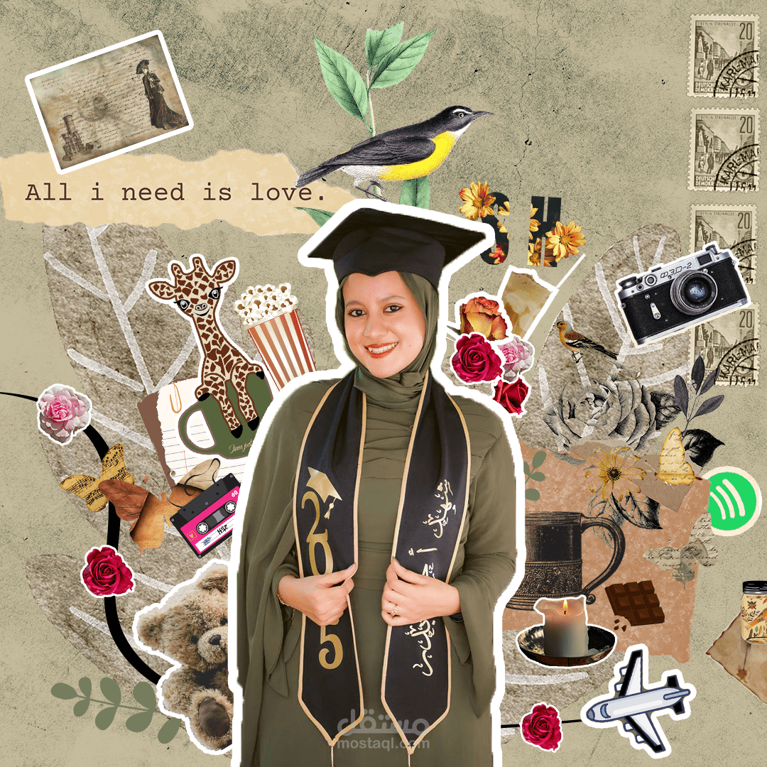 تصميم كولاج إبداعي