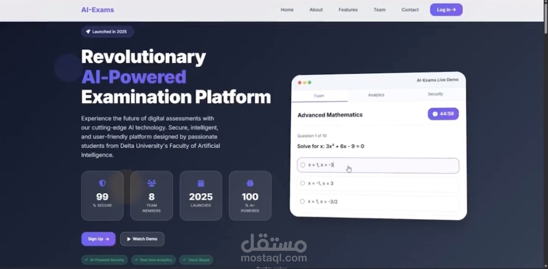 Online examination system