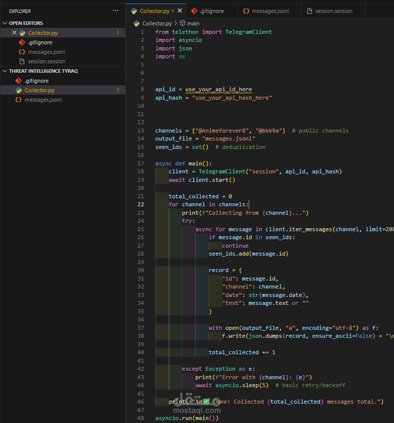 threat_intelligence_telegram_collector