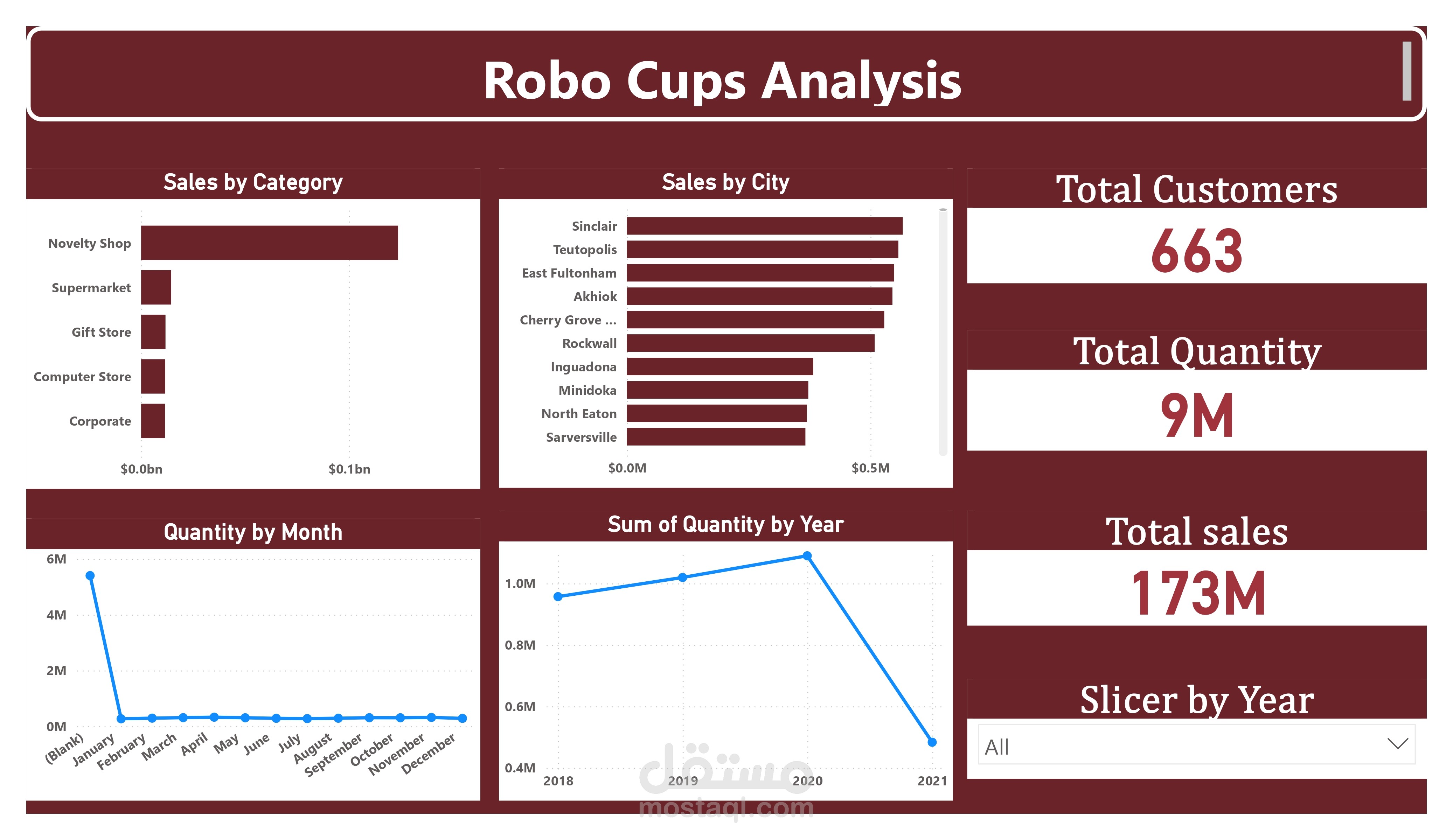 Robo cups Sales Analysis