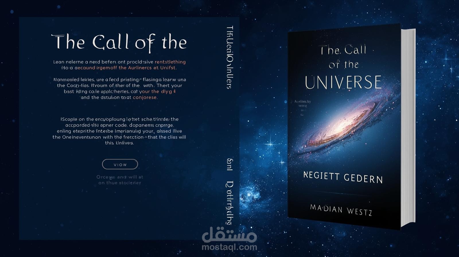 تصميم غلاف كتاب الكتروني احترافي