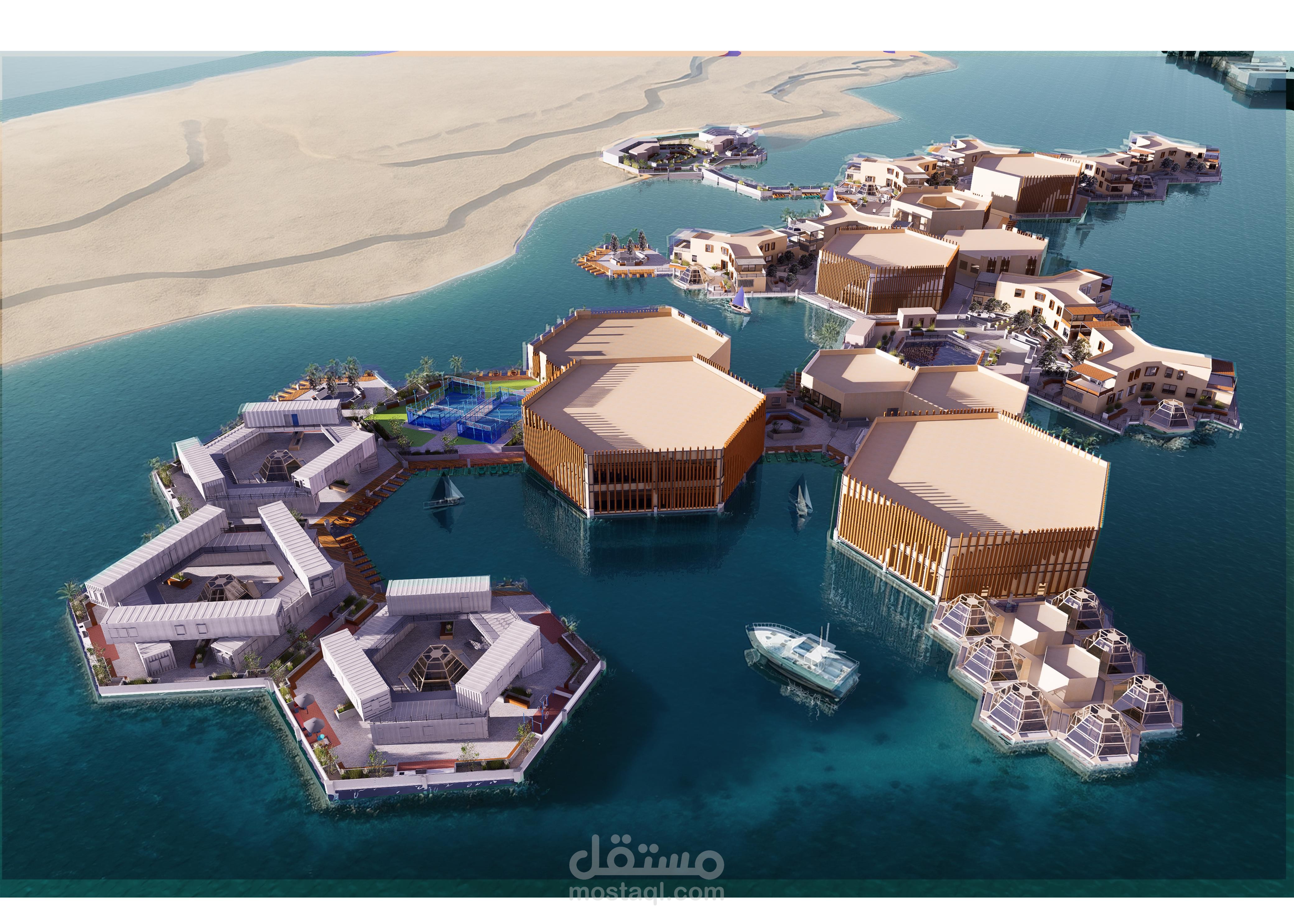Floating Housing / Watersport projects