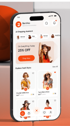 تحويل واجهات مستخدم (UI/UX) لتطبيقات الموبايل