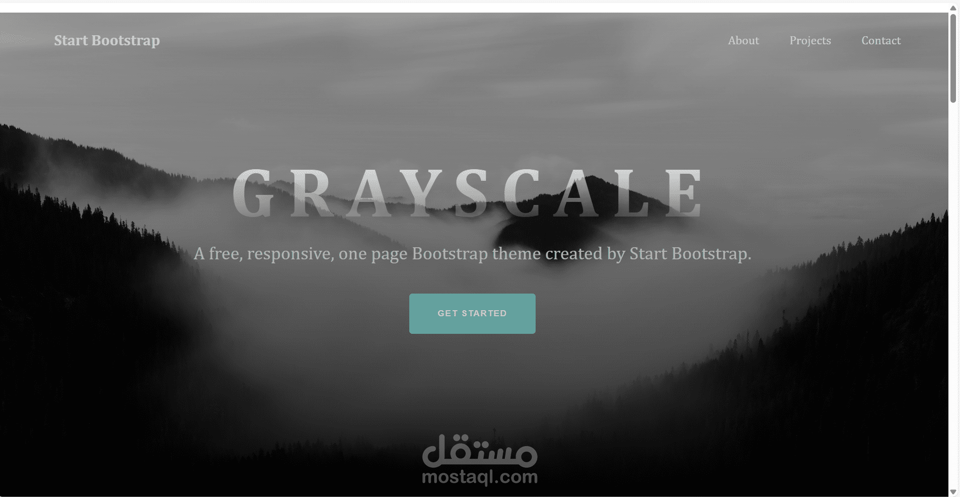 Greyscale theme