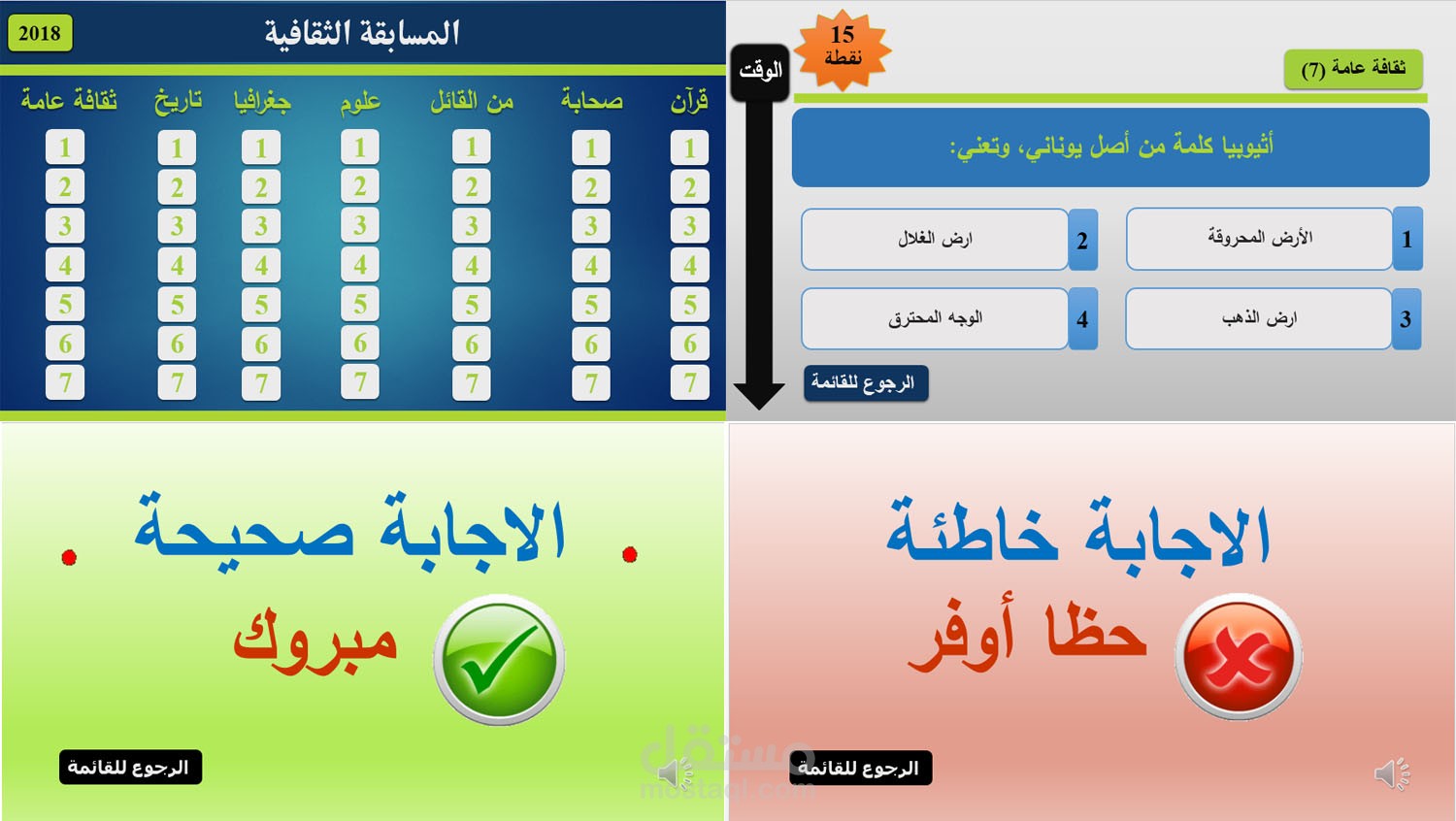 بوربينت مسابقة رهيبة جدا