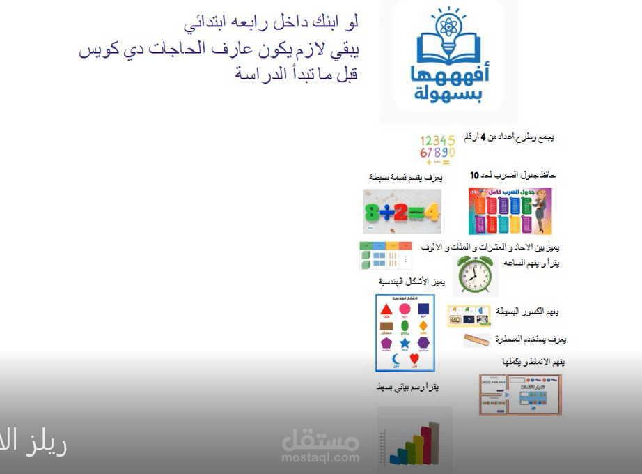 تدريس طلبة المرحلة الابتدائية