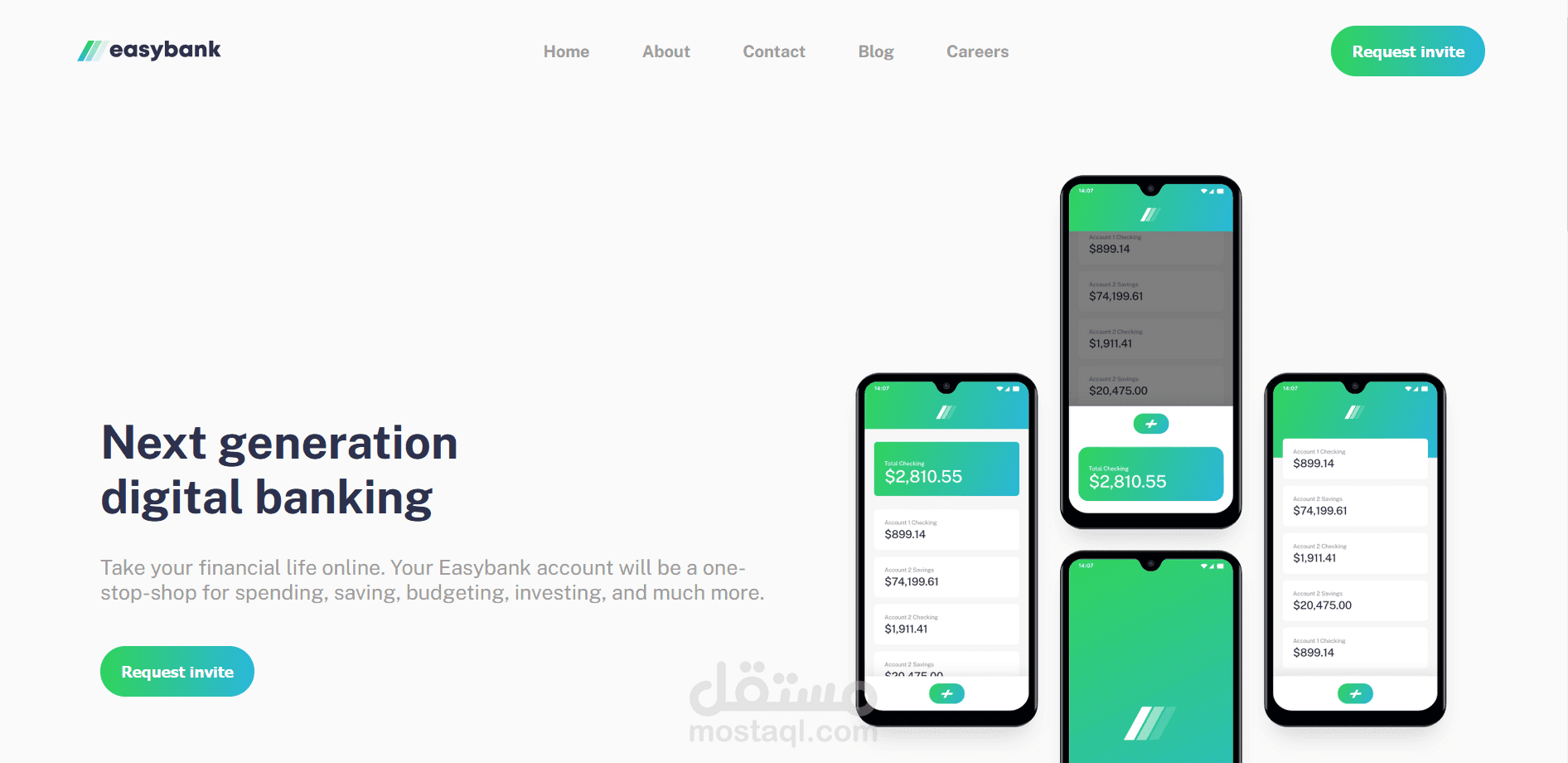 موقع بنكي رقمي
