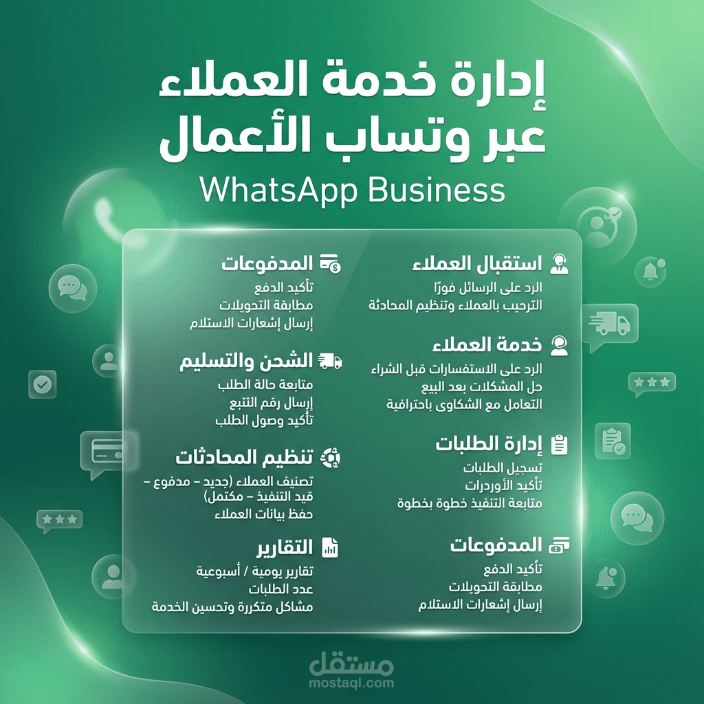 إدارة WhatsApp Business