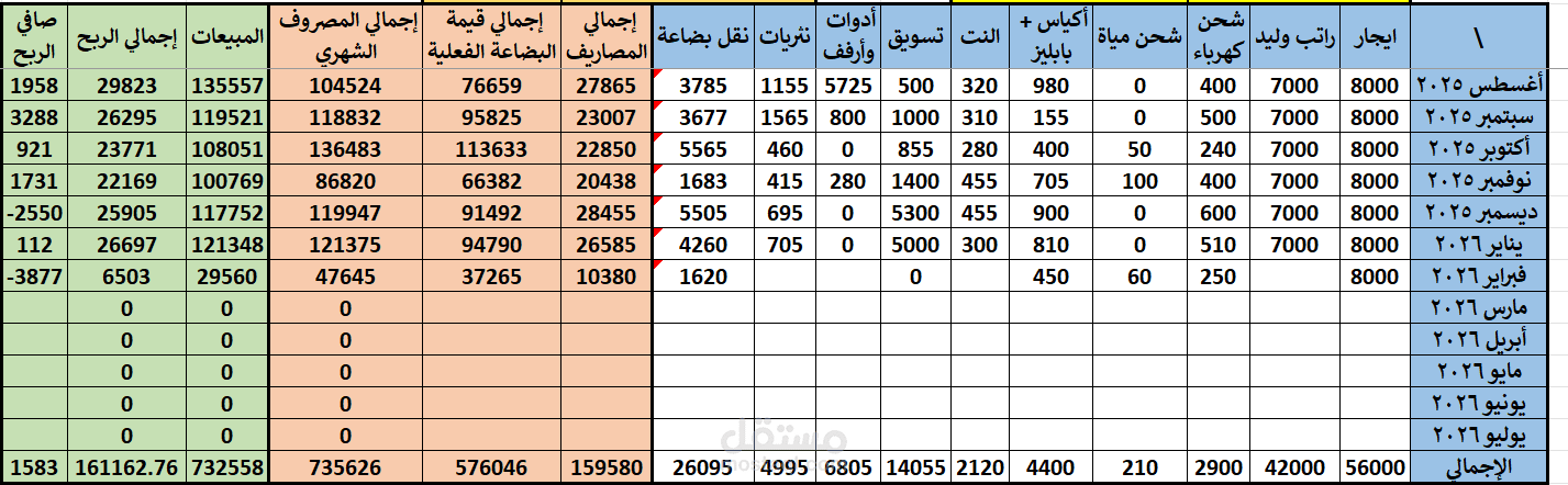 إدخال وتنظيم بيانات عملاء في ملف Excel باحترافية عالية